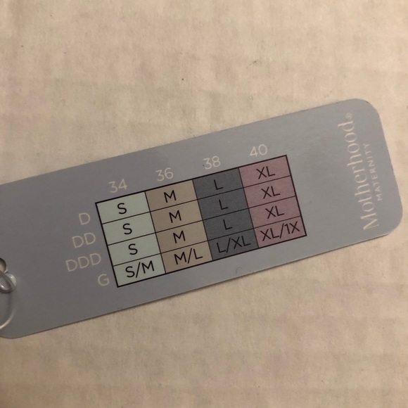 NWT MOTHERHOOD Full busted seamless  nursing bra - Picture 5 of 6